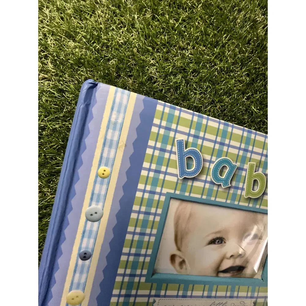 Baby‎ Memory Photo Album Scrapbook Vintage